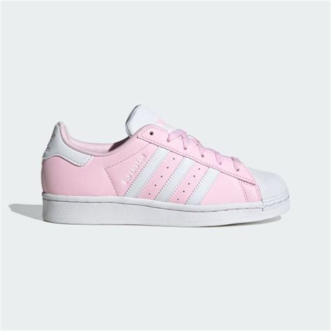 Adidas pink superstar